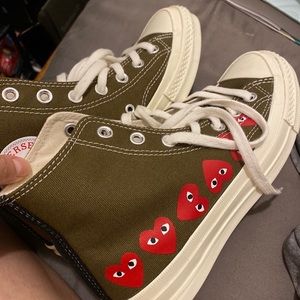 COMME DES GARCONS CONVERSE SIZE 37
